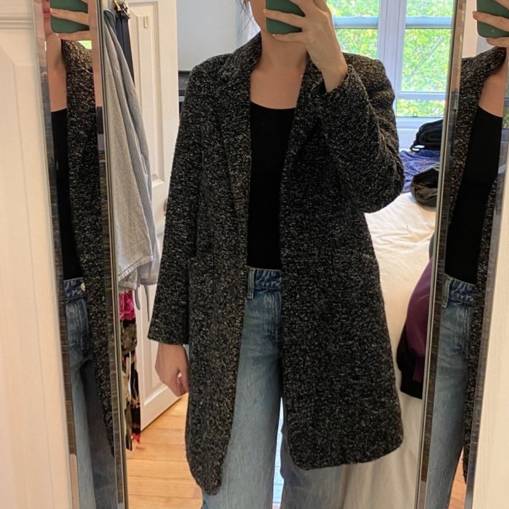 Marc New York Wool-Blend Peacoat